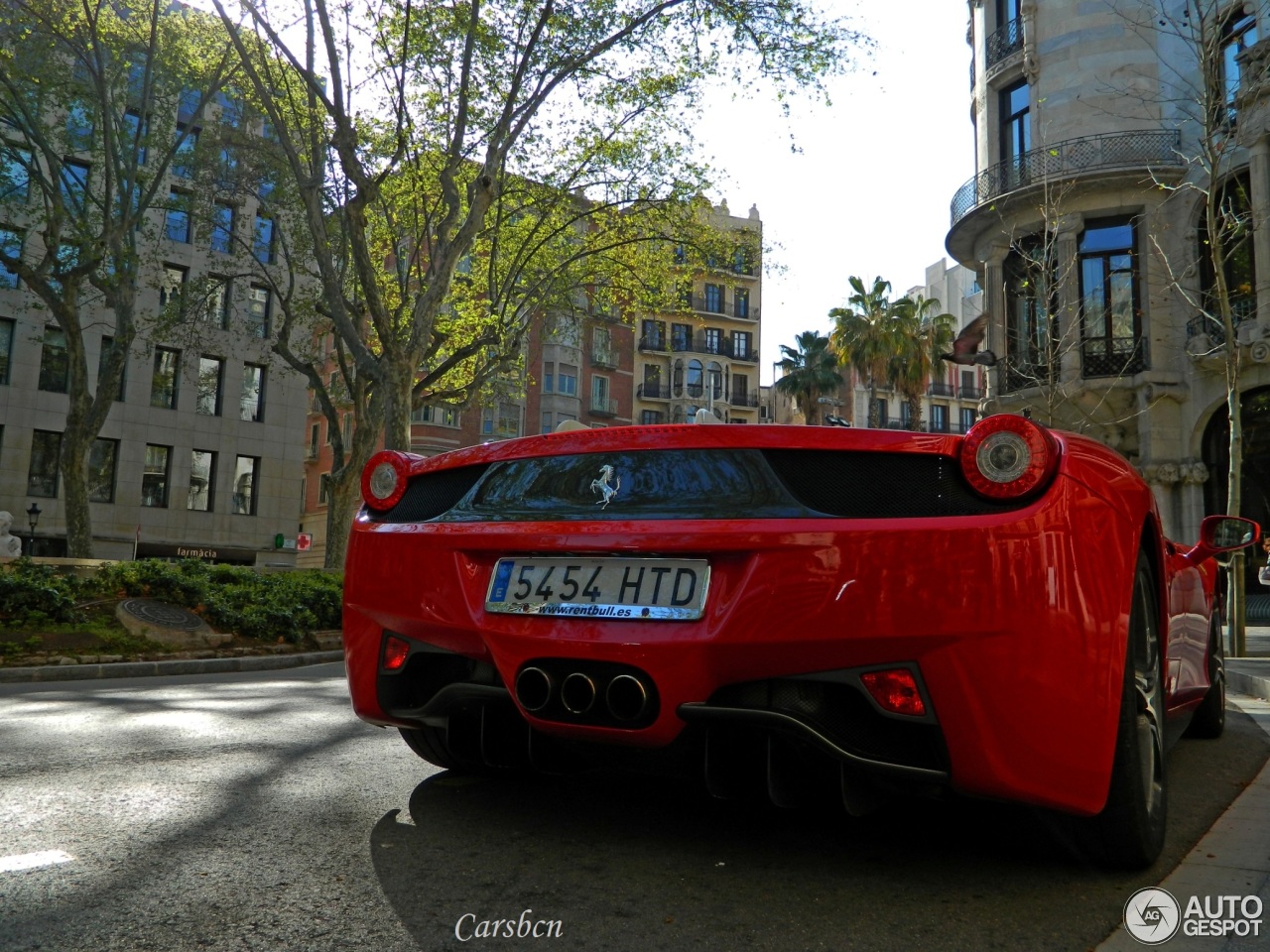 Ferrari 458 Spider