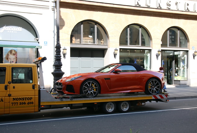 Jaguar F-TYPE SVR Convertible