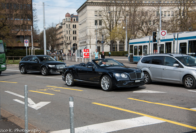 Bentley Continental GTC Speed 2016