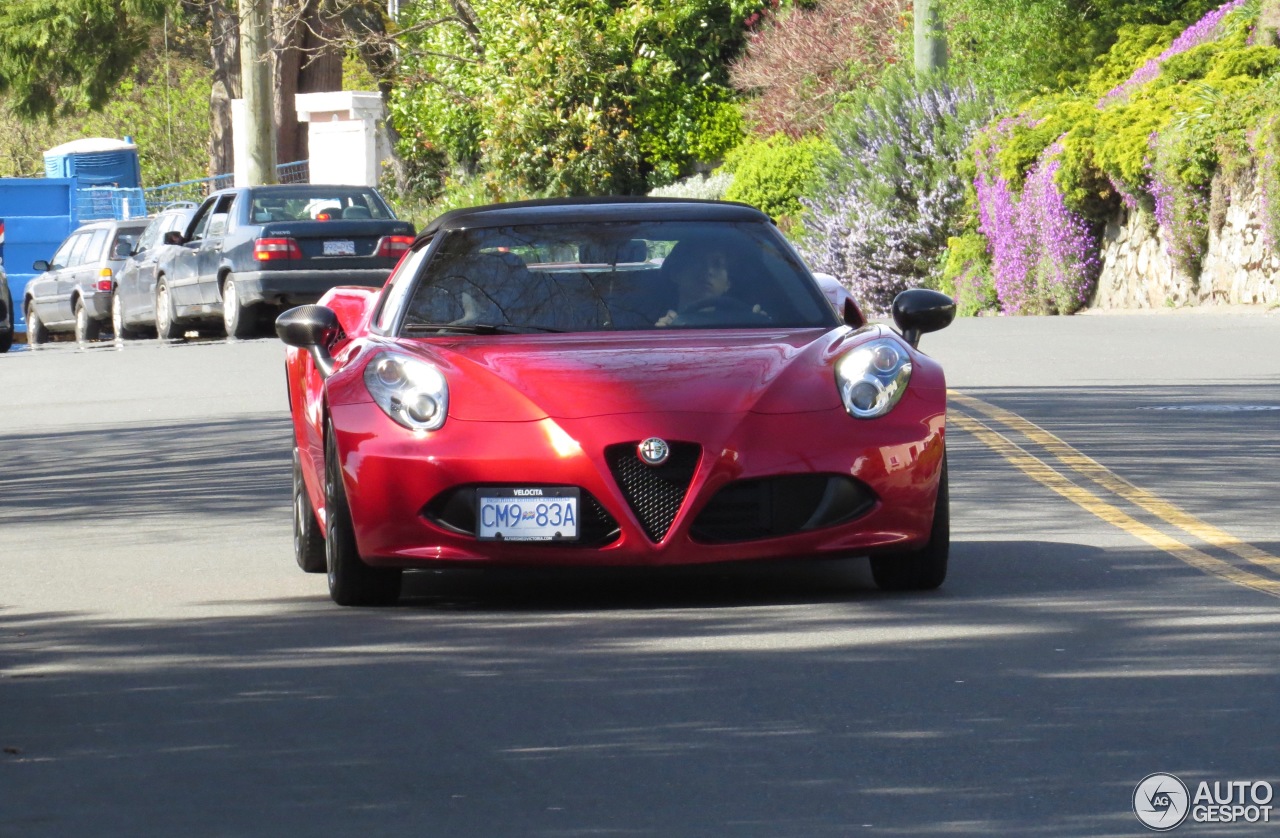 Alfa Romeo 4C Spider