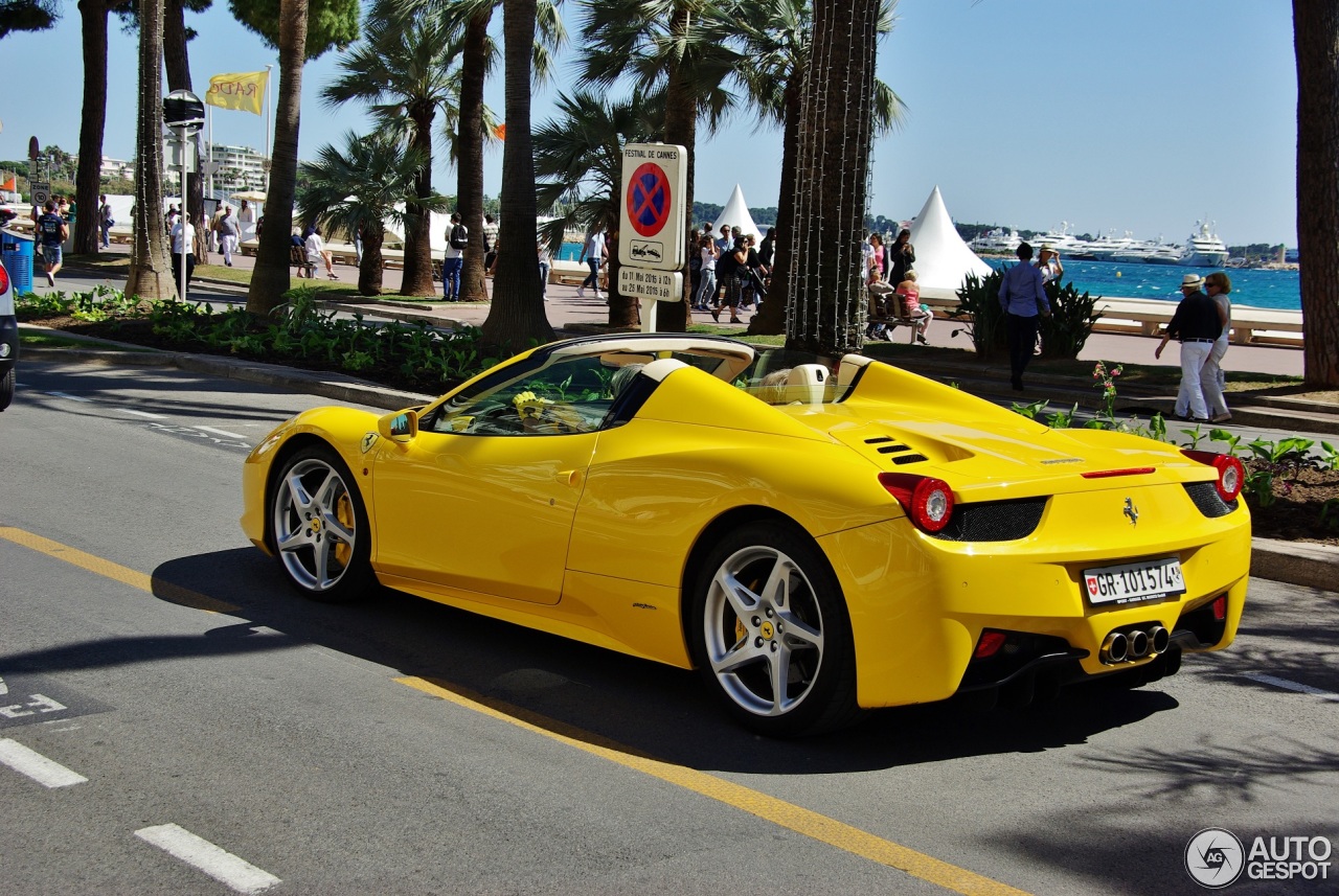 Ferrari 458 Spider