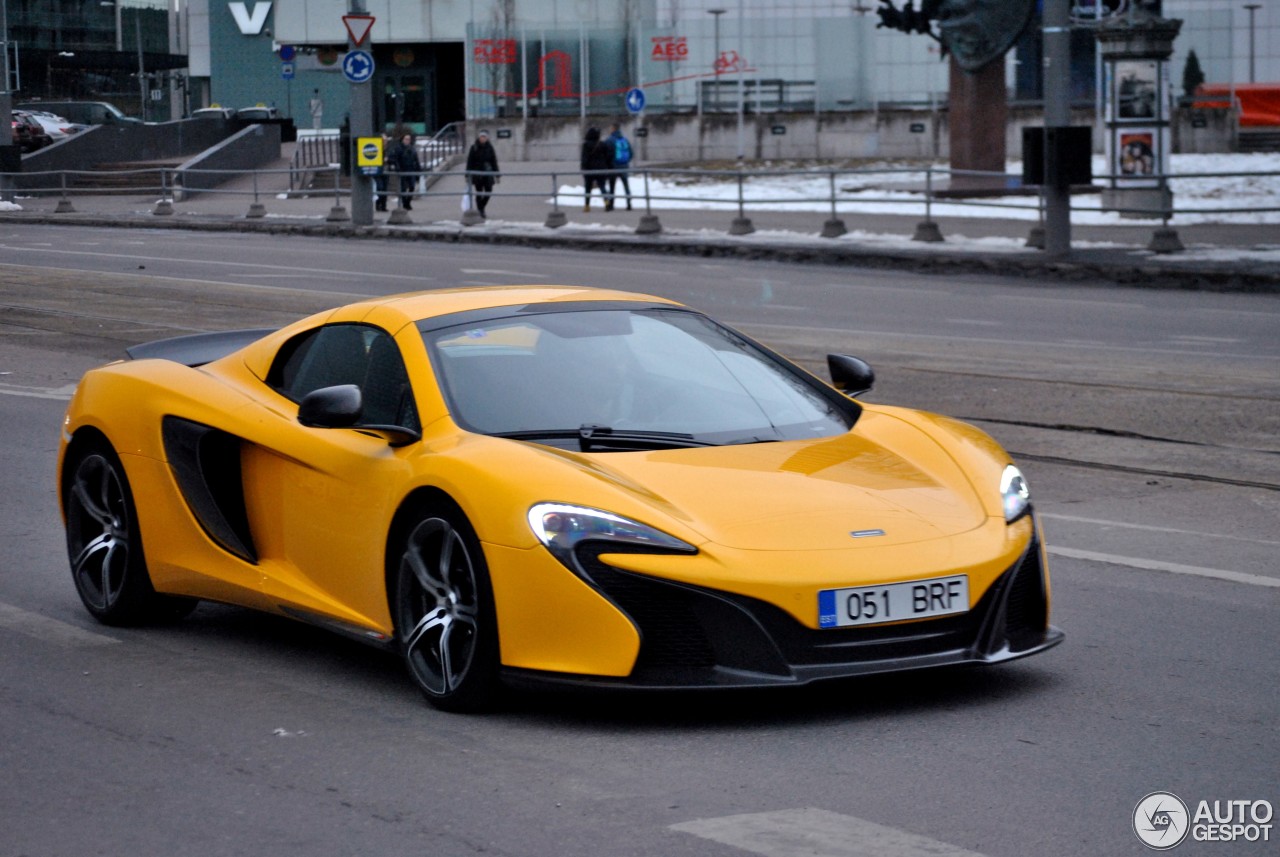 McLaren 650S Spider