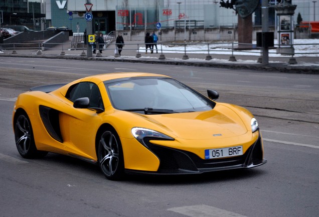 McLaren 650S Spider