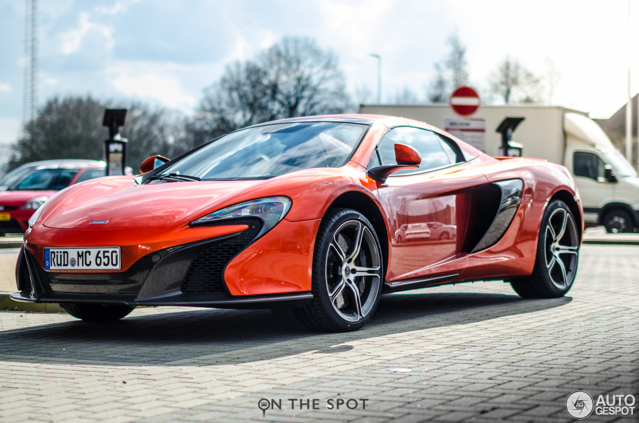 McLaren 650S Spider