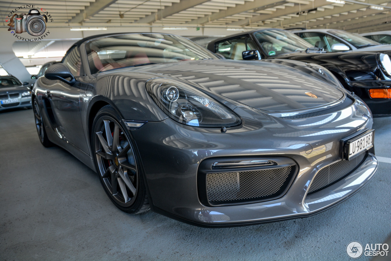 Porsche 981 Boxster Spyder