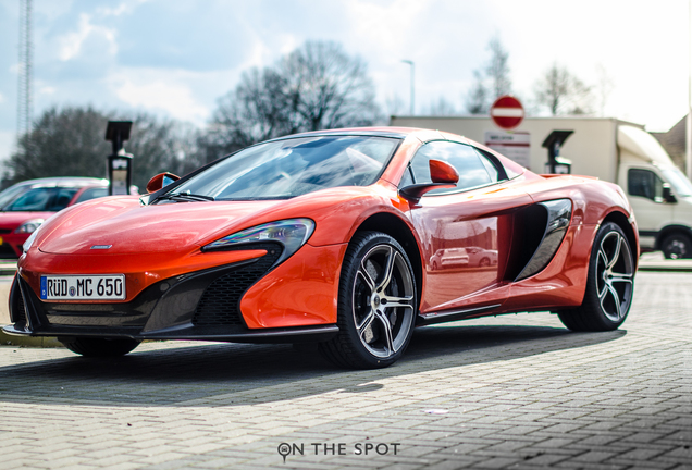 McLaren 650S Spider