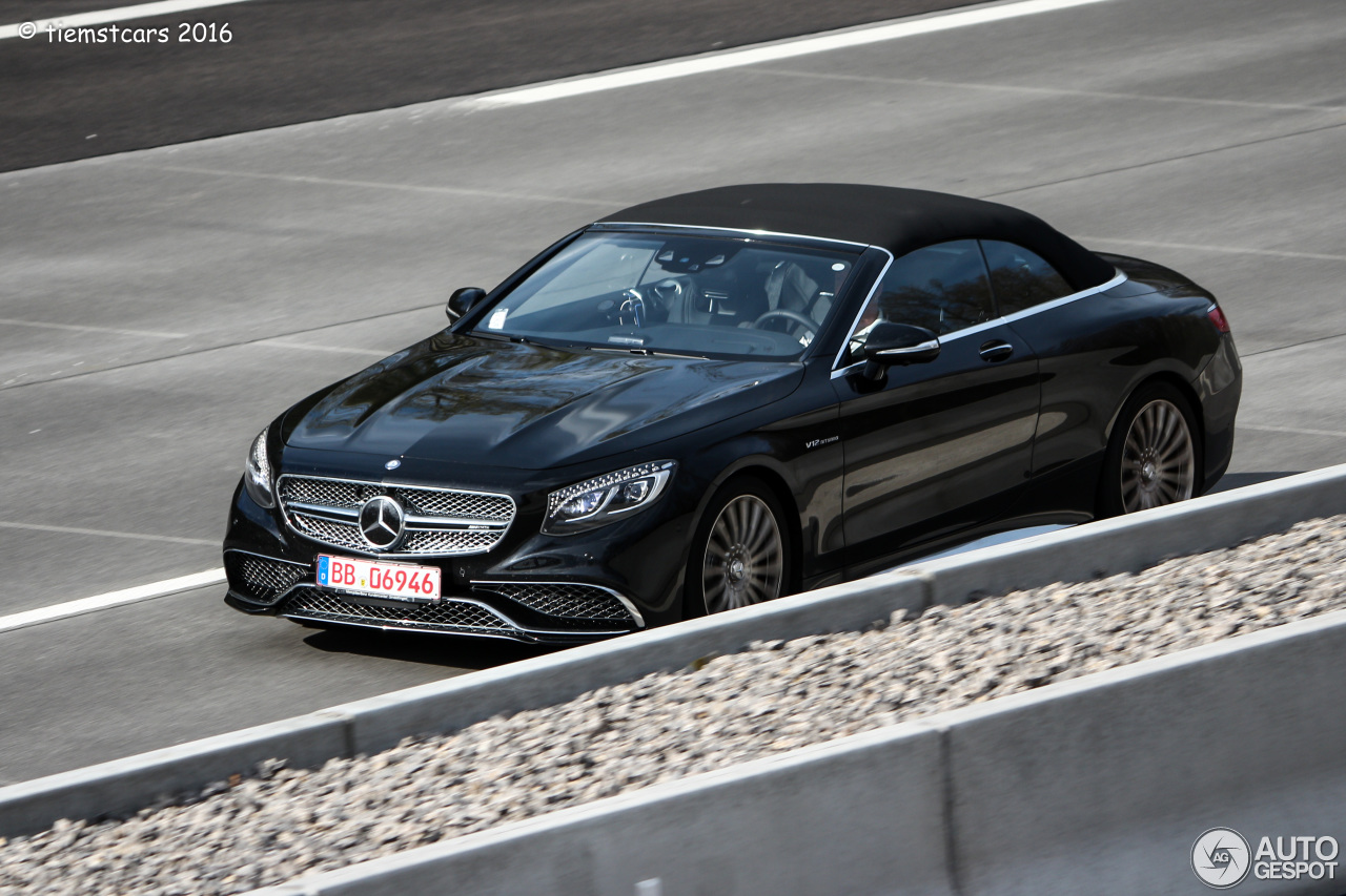 Mercedes-AMG S 65 Convertible A217