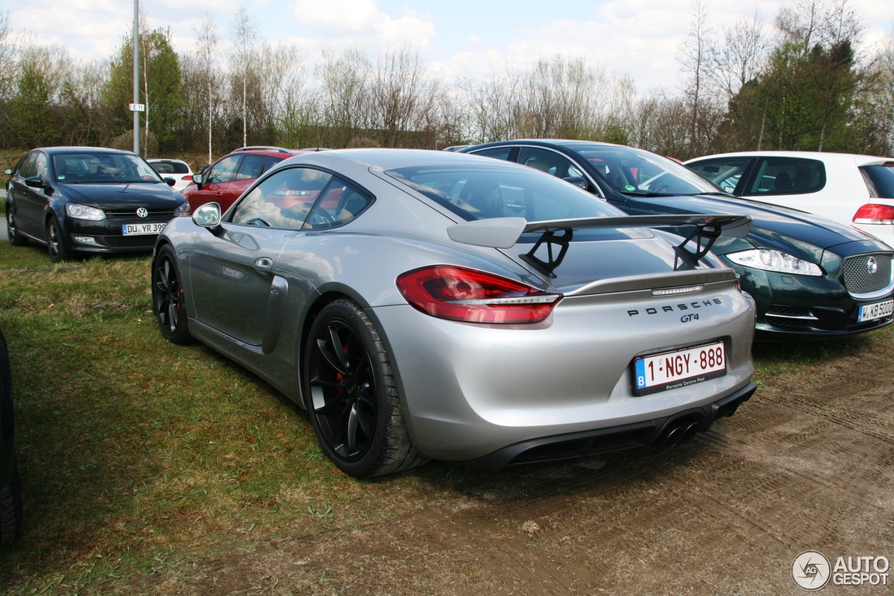 Porsche 981 Cayman GT4