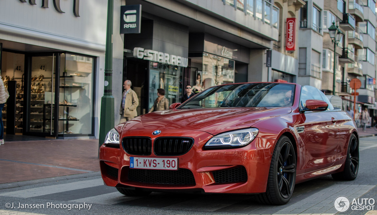 BMW M6 F12 Cabriolet 2015