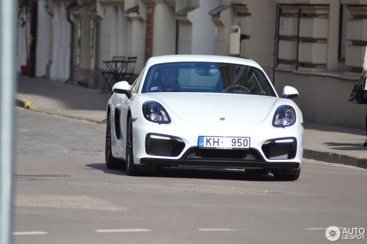 Porsche 981 Cayman GTS