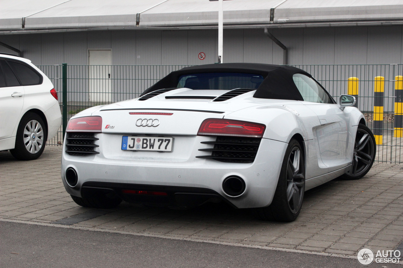 Audi R8 V8 Spyder 2013