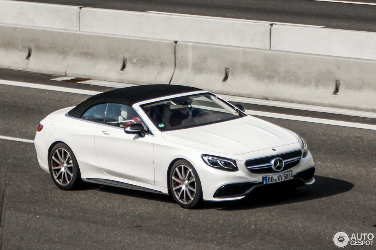 Mercedes-AMG S 63 Convertible A217