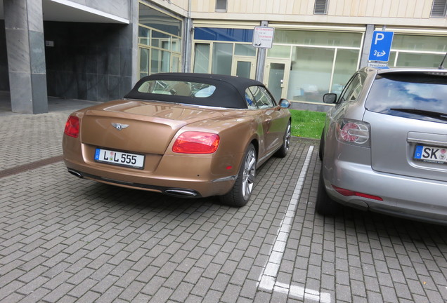 Bentley Continental GTC 2012