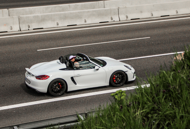 Porsche 981 Boxster Spyder