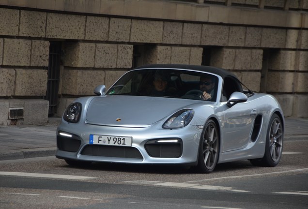 Porsche 981 Boxster Spyder