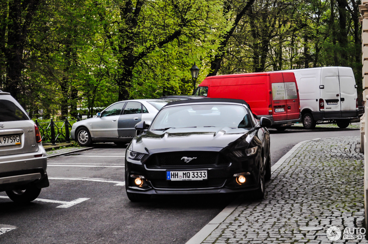 Ford Mustang GT Convertible 2015