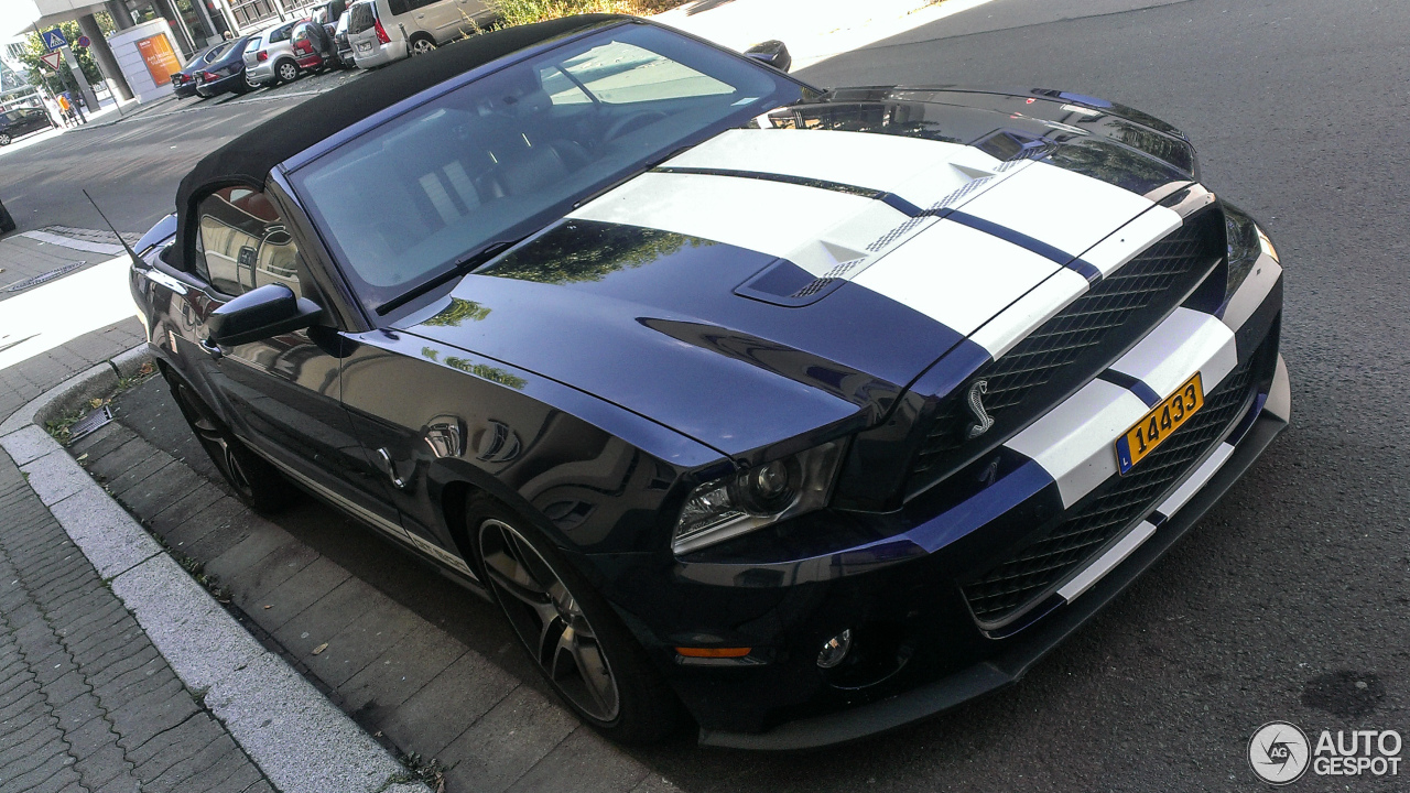 Ford Mustang Shelby GT500 Convertible 2010