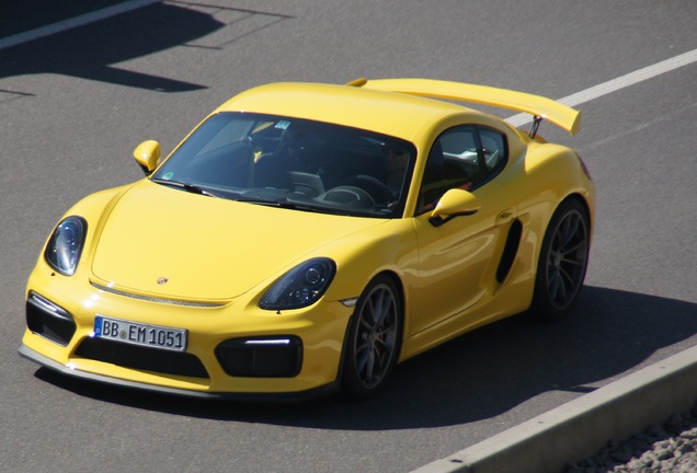 Porsche 981 Cayman GT4