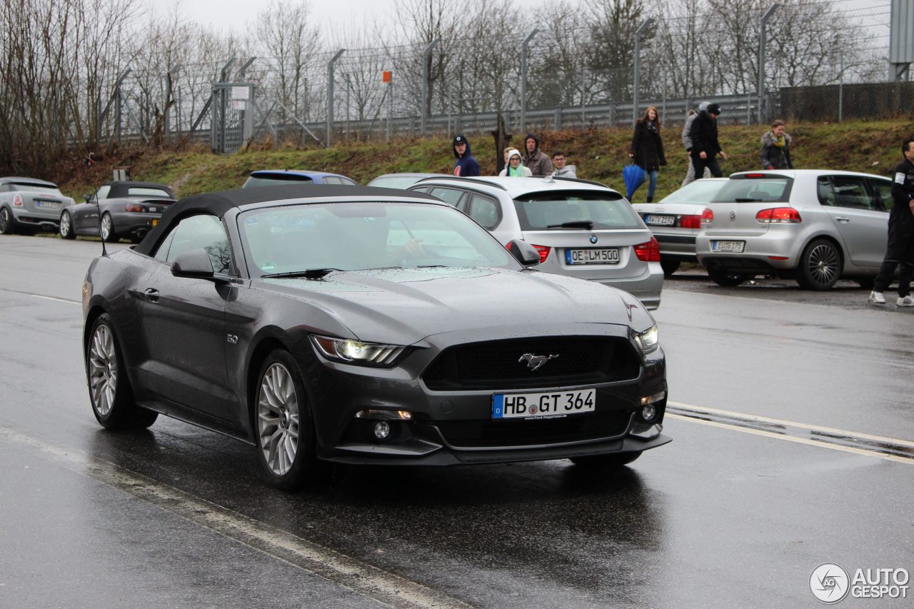 Ford Mustang GT Convertible 2015