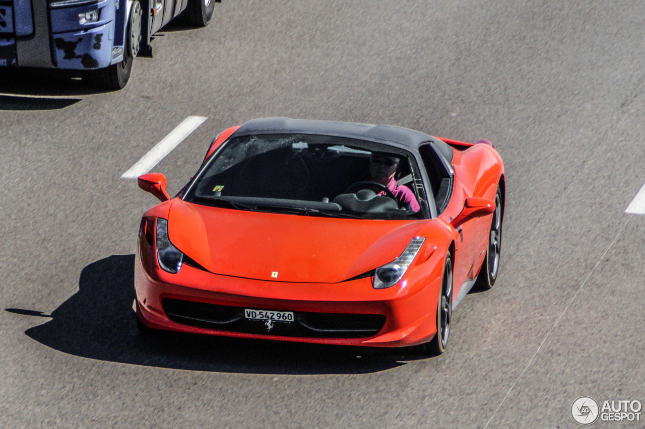 Ferrari 458 Spider