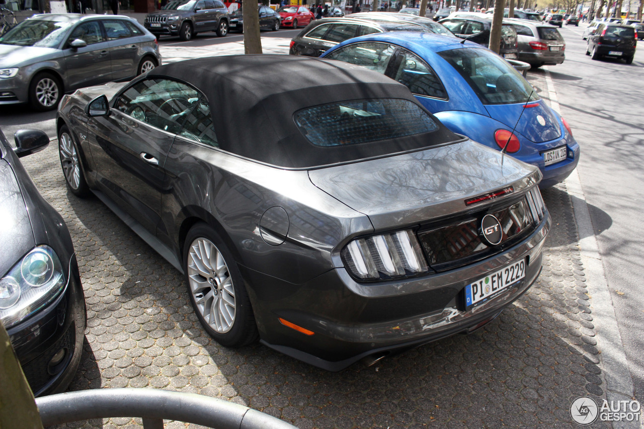 Ford Mustang GT Convertible 2015