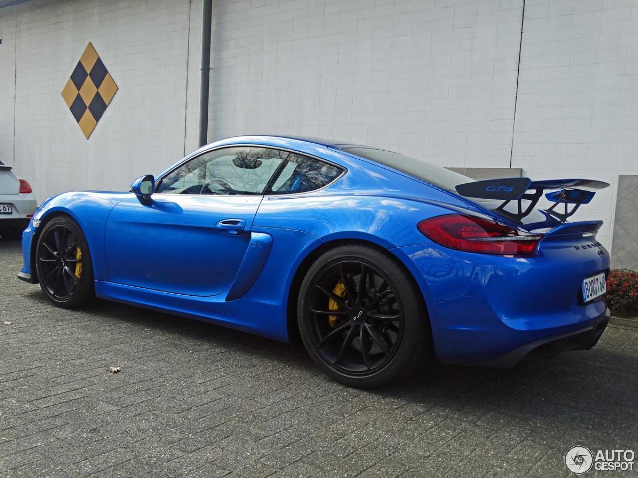 Porsche 981 Cayman GT4