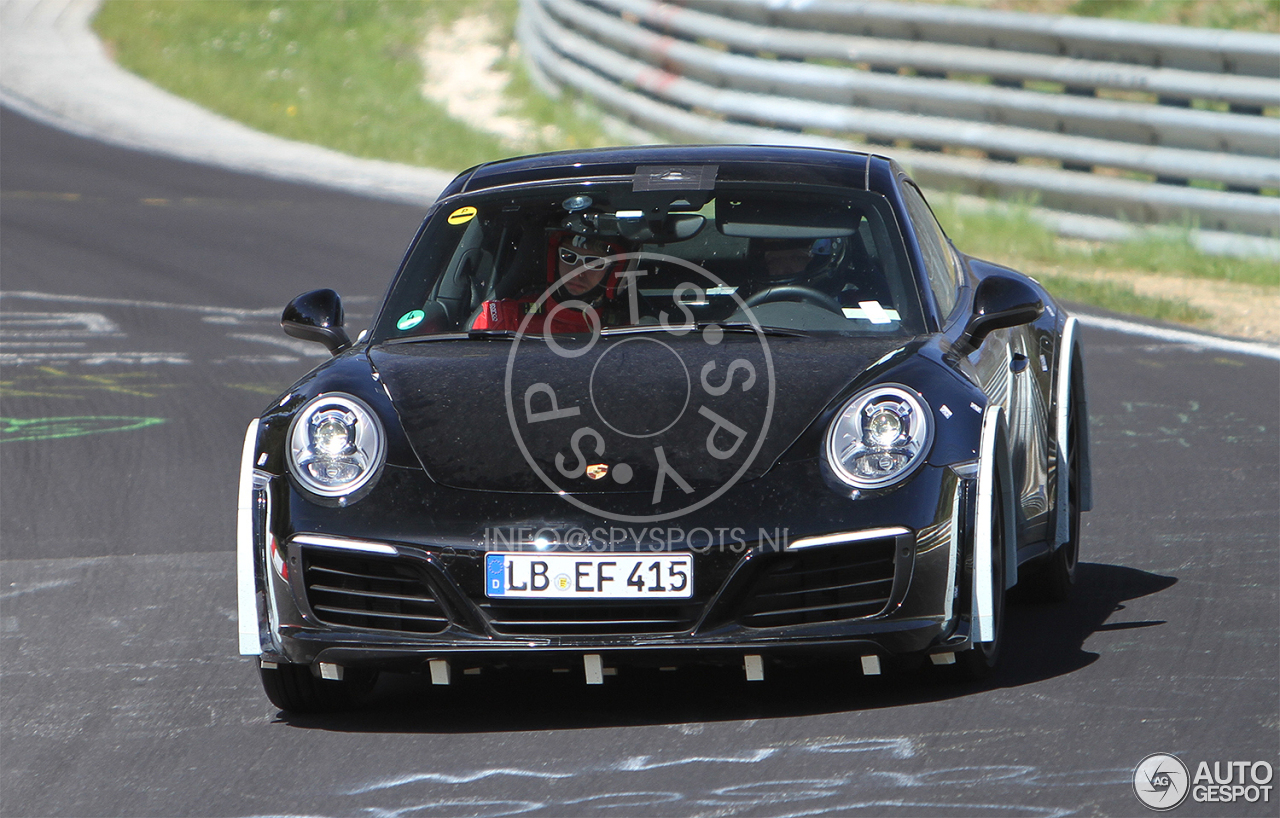 Porsche 992 Carrera 4S Mule