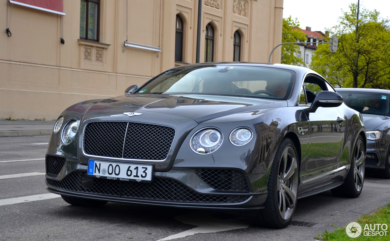 Bentley Continental GT Speed 2016