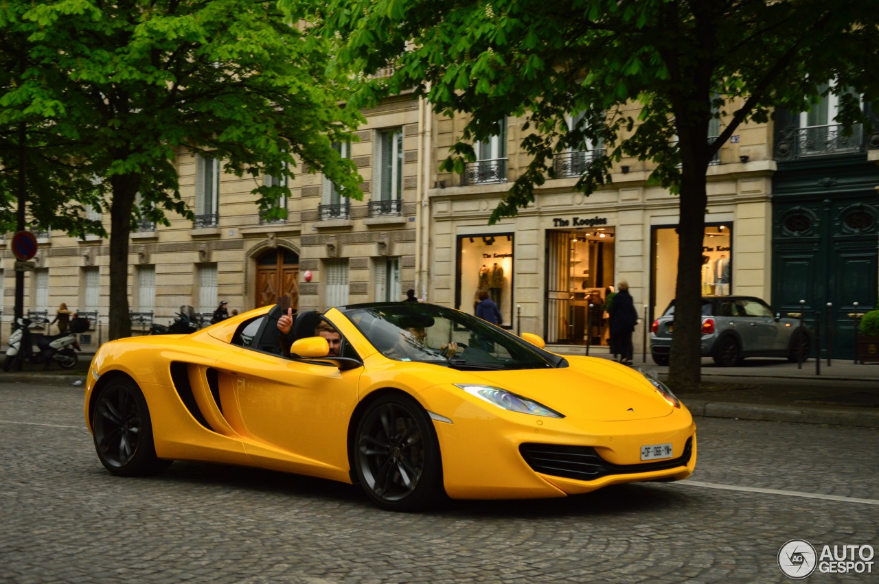 McLaren 12C Spider