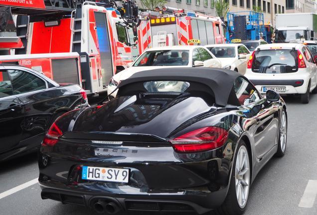 Porsche 981 Boxster Spyder