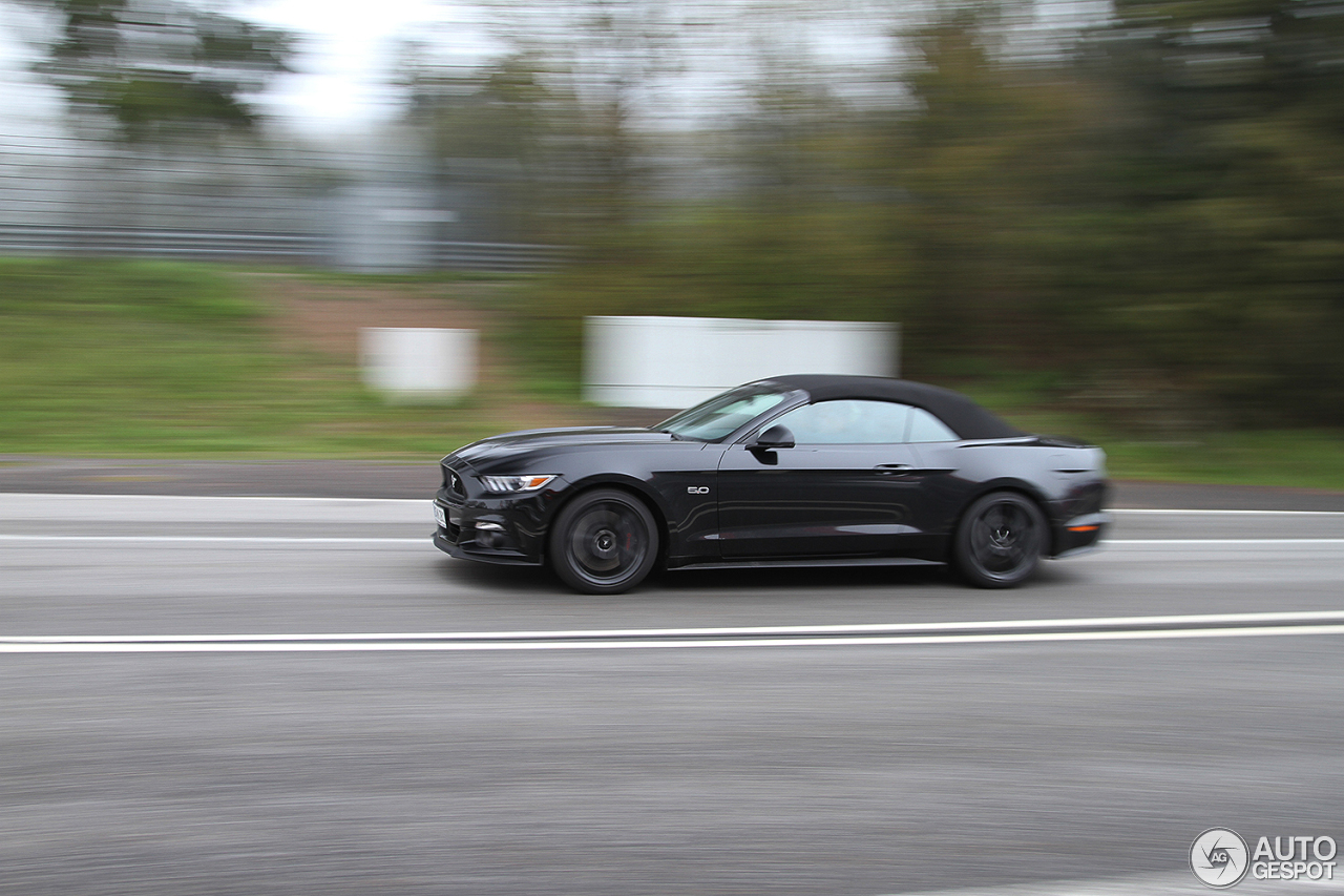 Ford Mustang GT Convertible 2015