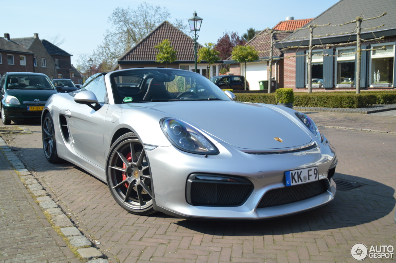 Porsche 981 Boxster Spyder