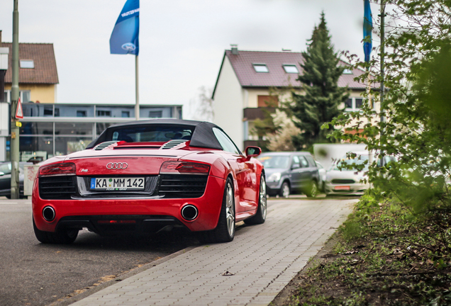 Audi R8 V10 Spyder 2013