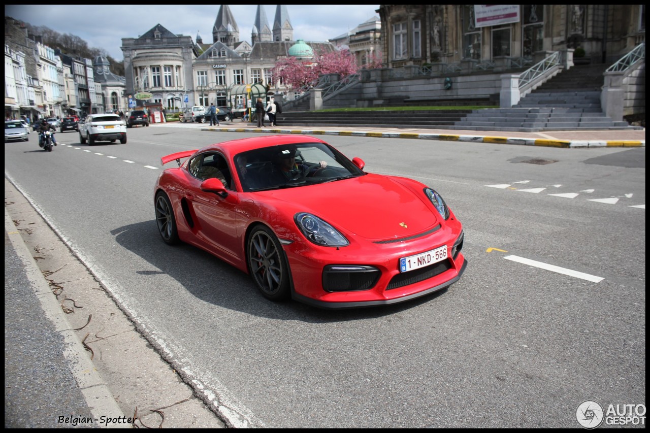 Porsche 981 Cayman GT4