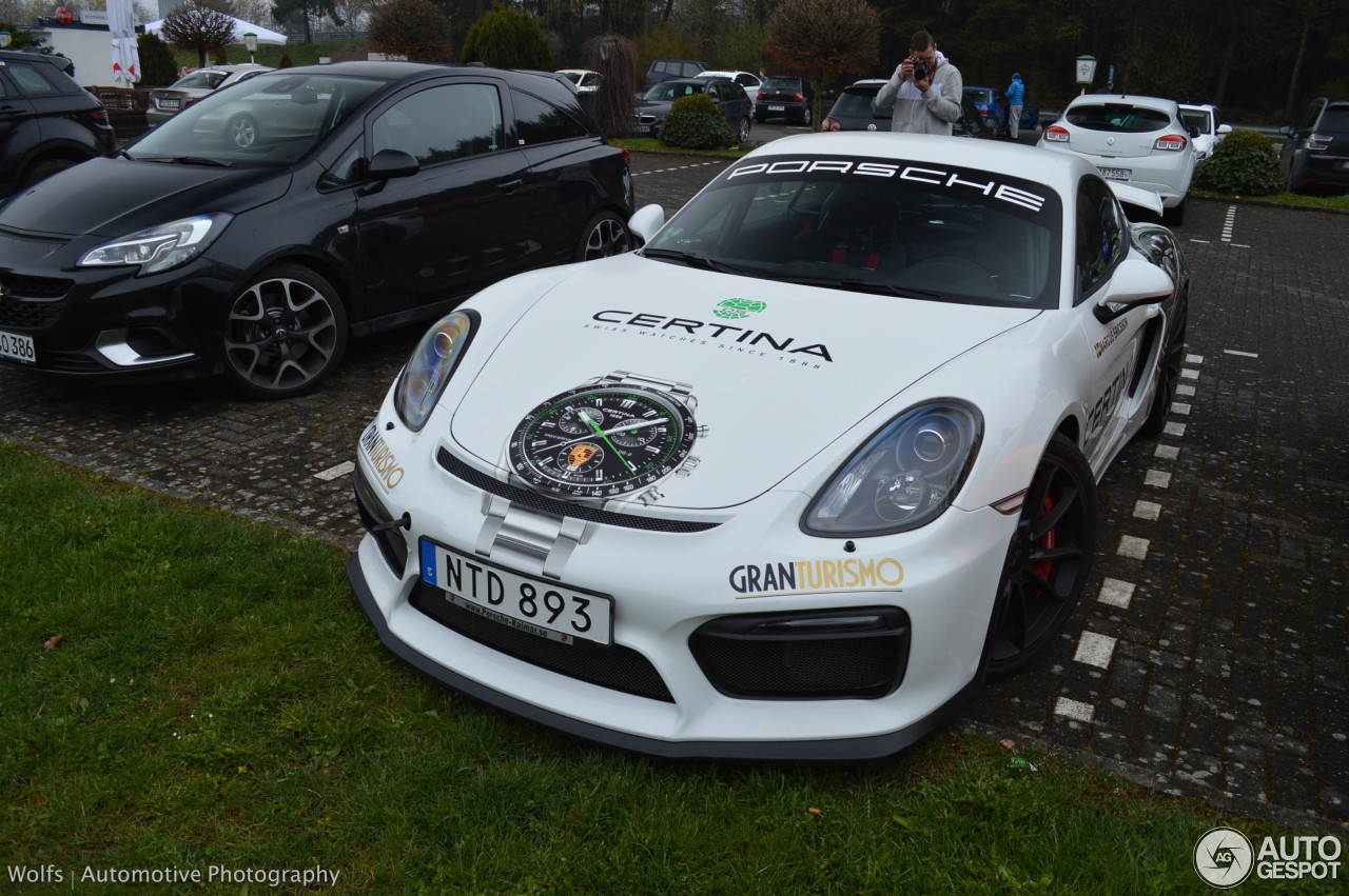 Porsche 981 Cayman GT4