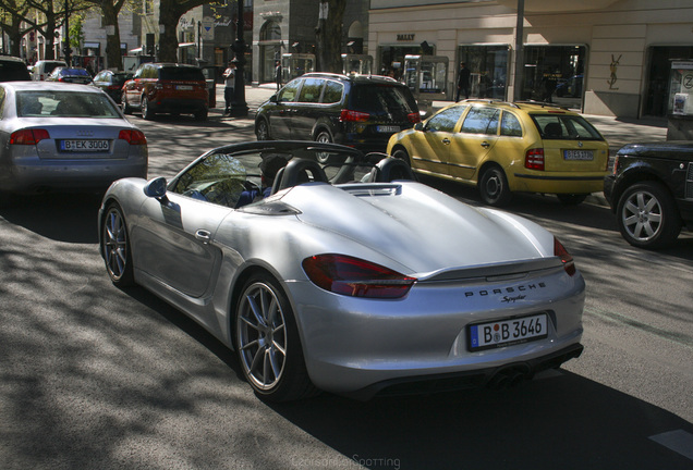 Porsche 981 Boxster Spyder