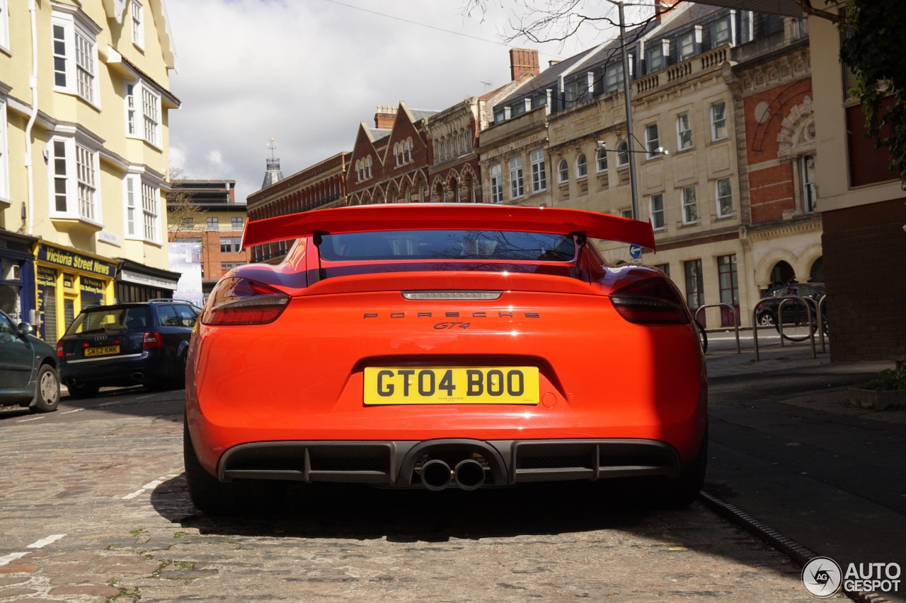 Porsche 981 Cayman GT4