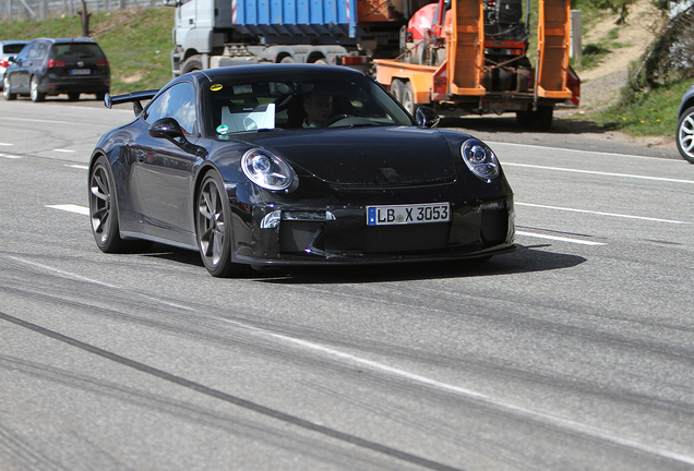 Porsche 991 GT3 MkII Mule