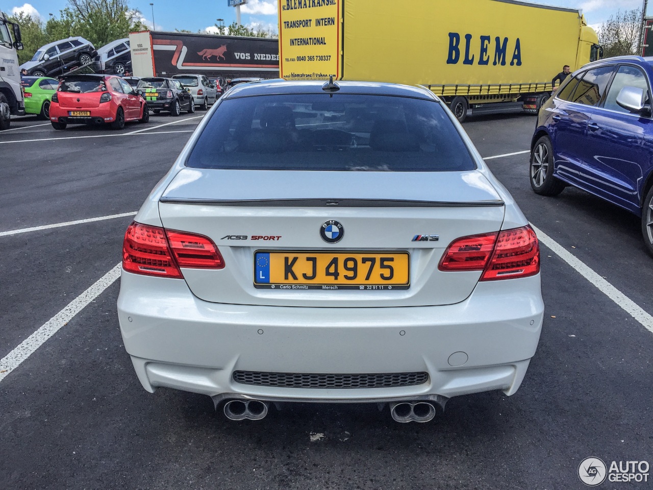 BMW AC Schnitzer ACS3 Sport E92