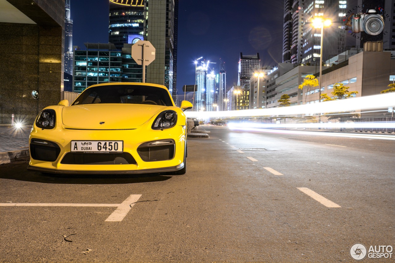 Porsche 981 Cayman GT4