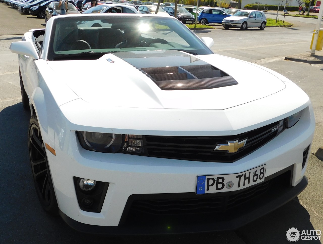 Chevrolet Camaro ZL1 Convertible 2014