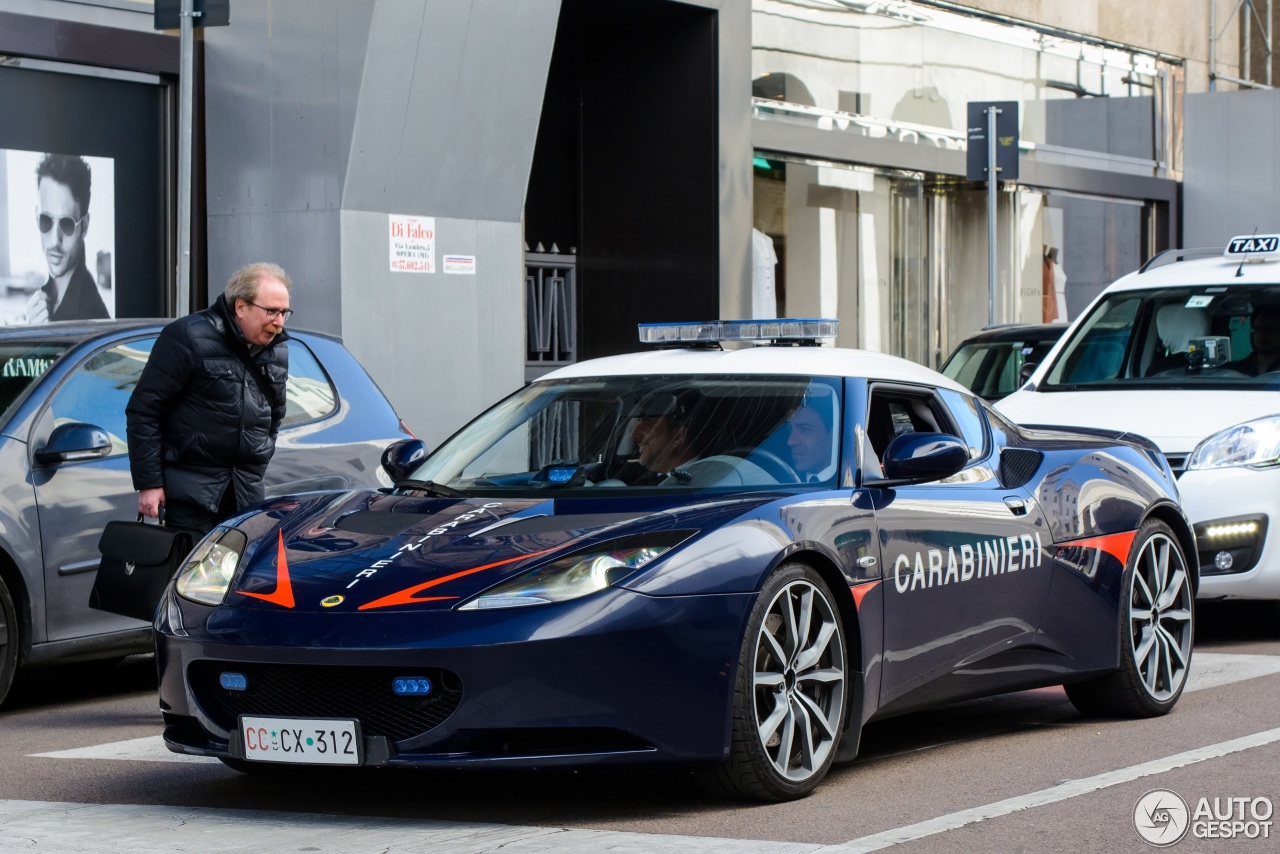 Lotus Evora S Carabinieri