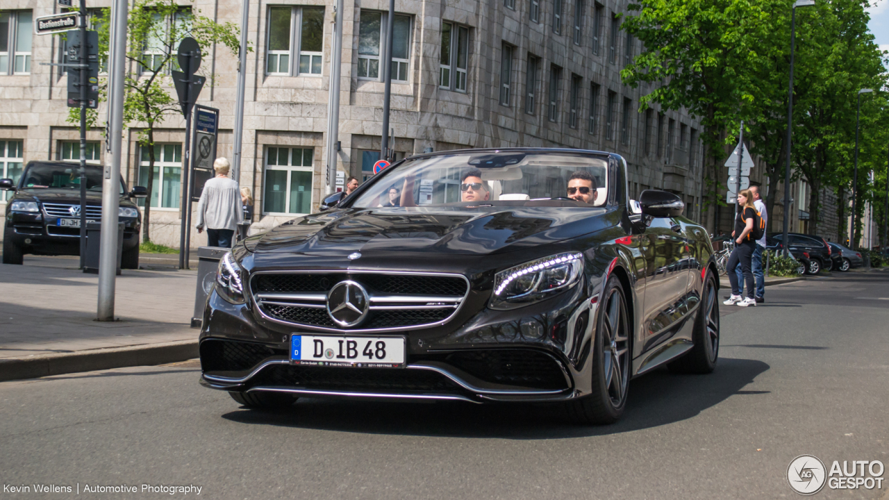 Mercedes-AMG S 63 Convertible A217