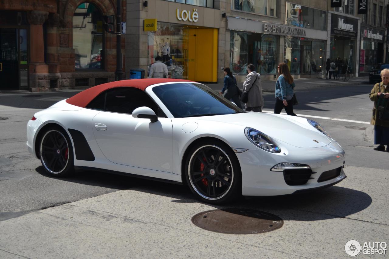 Porsche 991 Carrera 4S Cabriolet MkI