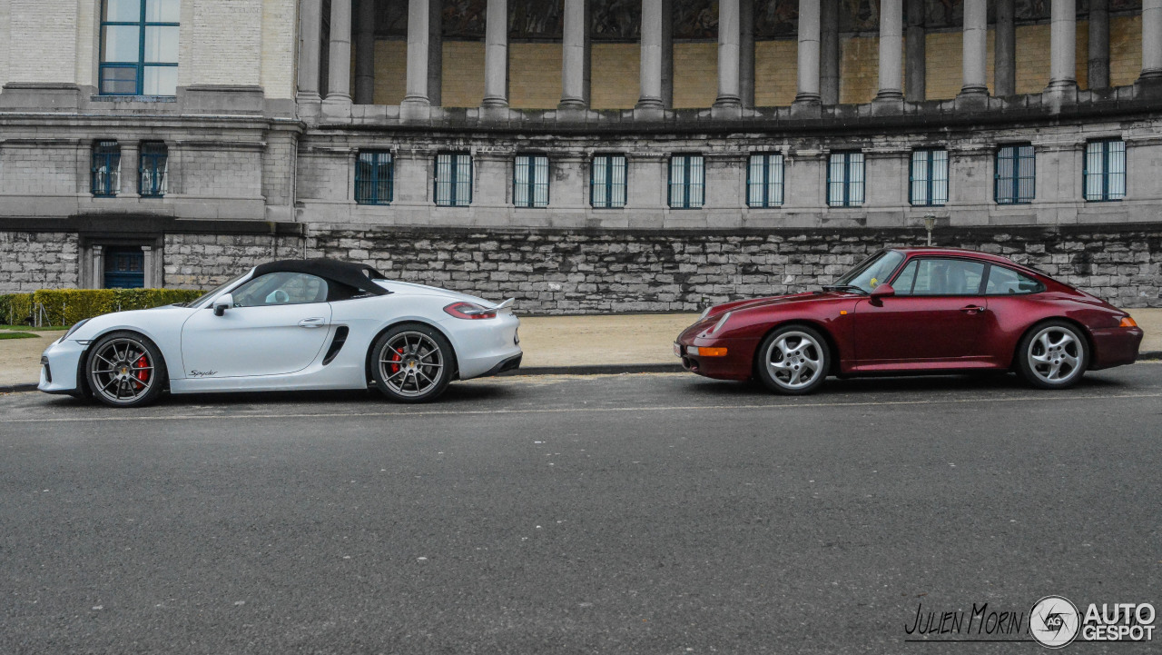 Porsche 981 Boxster Spyder