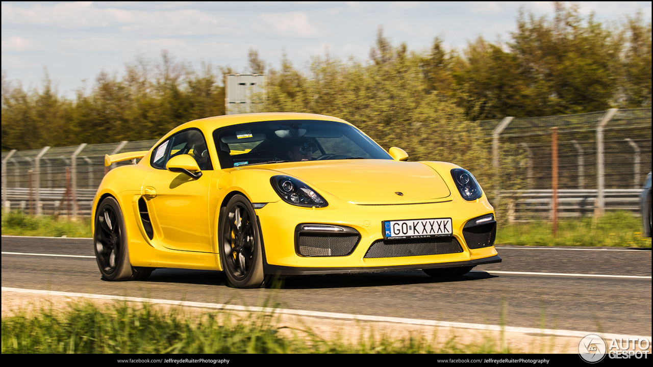 Porsche 981 Cayman GT4