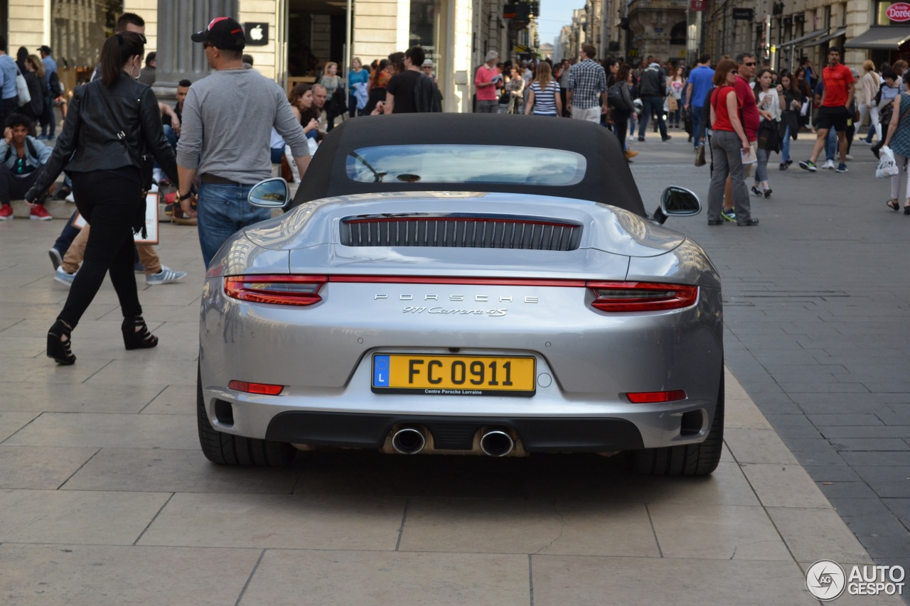 Porsche 991 Carrera 4S Cabriolet MkII