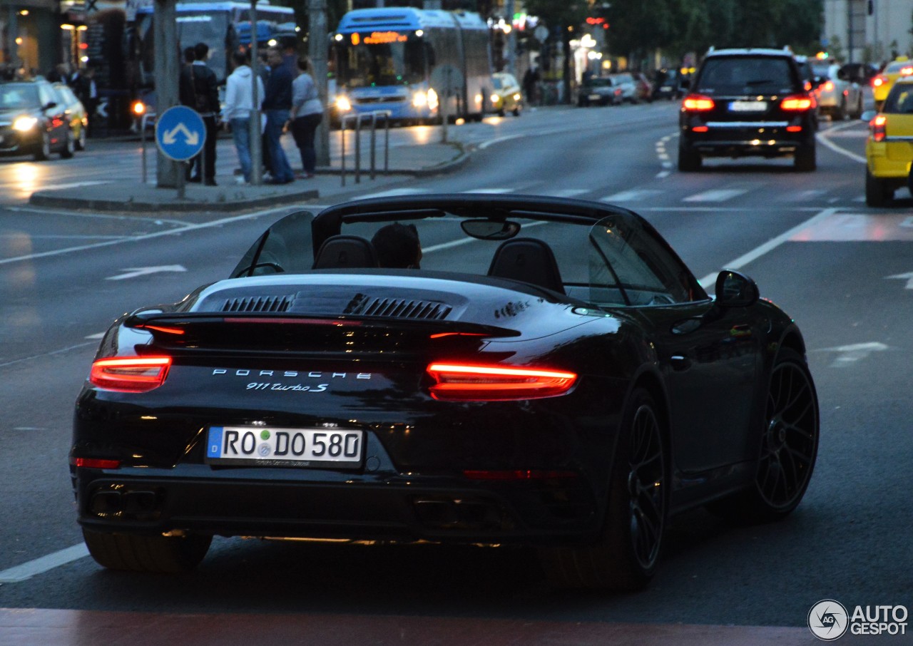 Porsche 991 Turbo S Cabriolet MkII