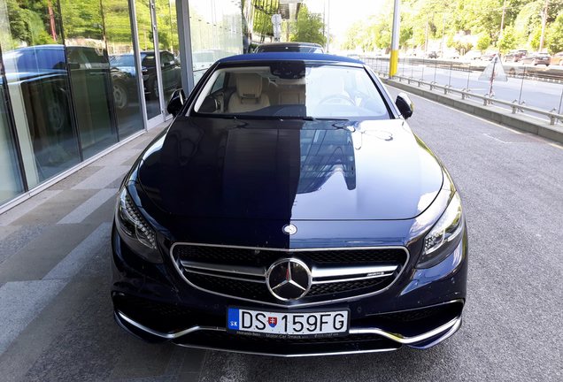 Mercedes-AMG S 63 Convertible A217