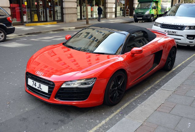 Audi R8 V8 Spyder 2013